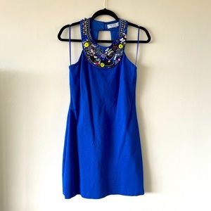 Trina Turk Royal Blue Cocktail Dress (Size 6)